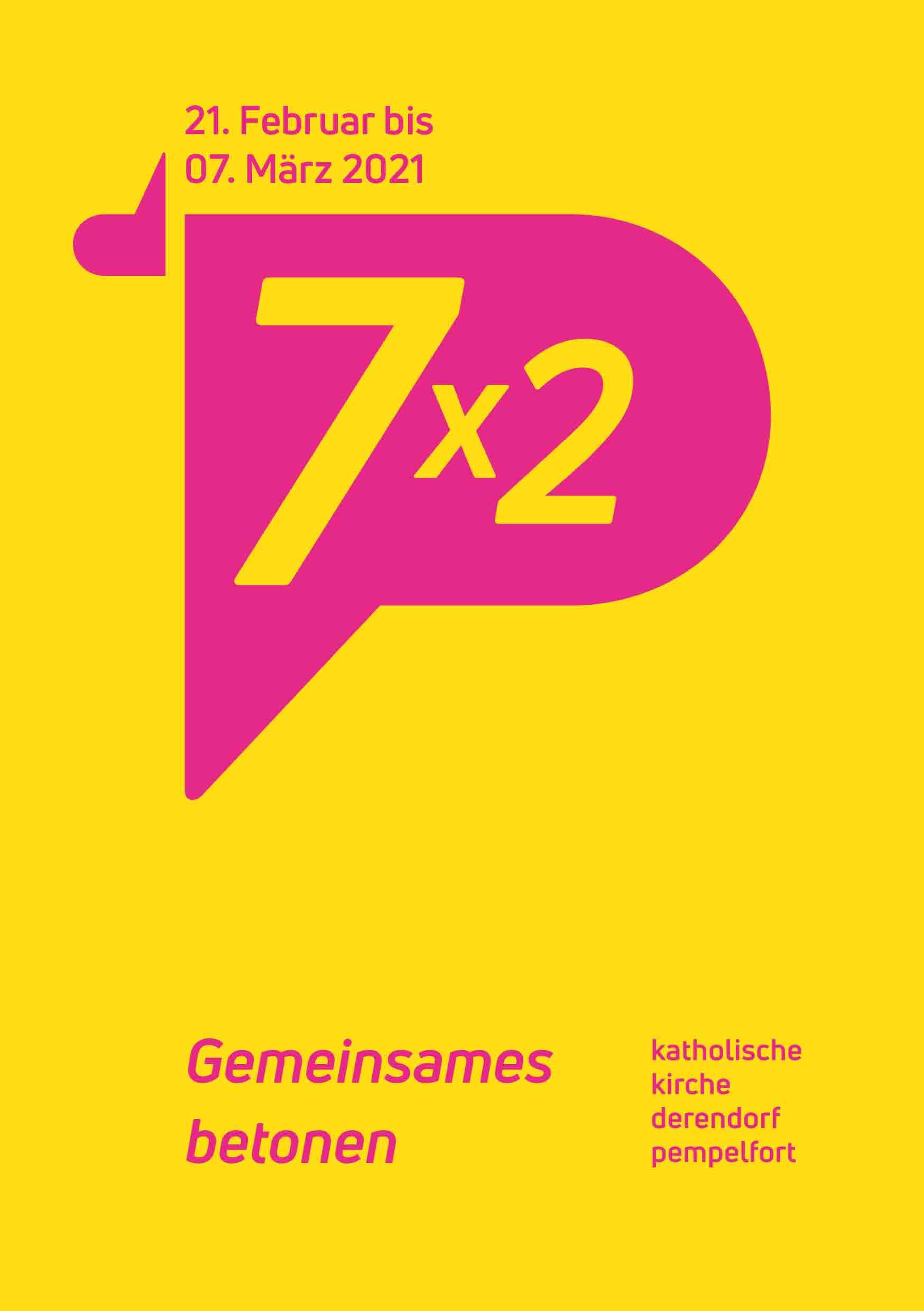 Titel 7x2 Gemeinsames betonen