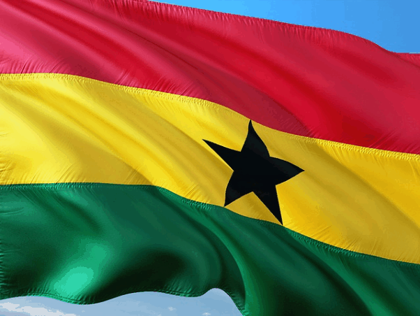 Flagge Ghana