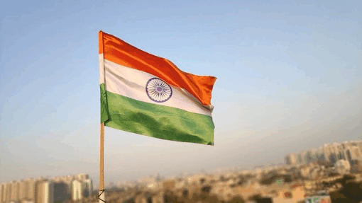Flagge Indien