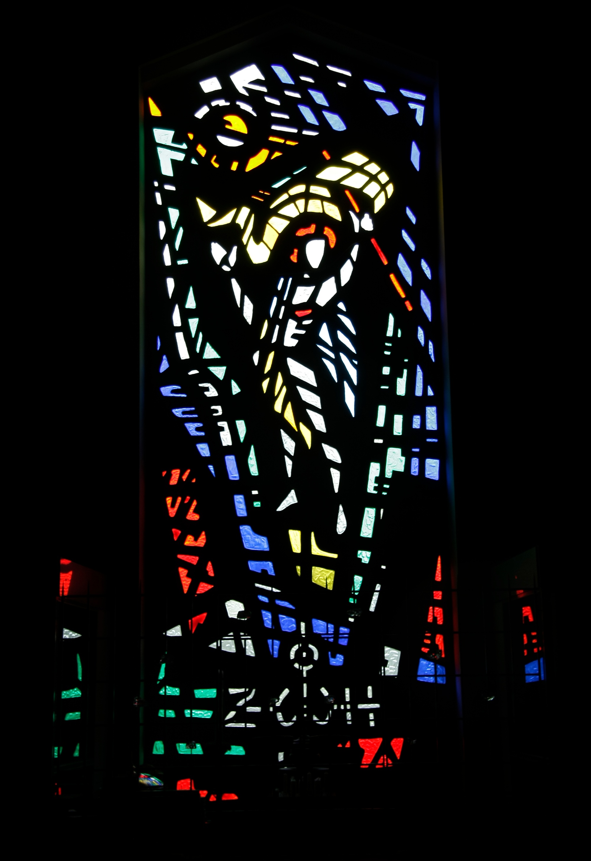 Kirche Sankt Lukas - Auferstehungsfenster