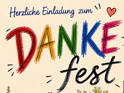 Einladung Dankefest