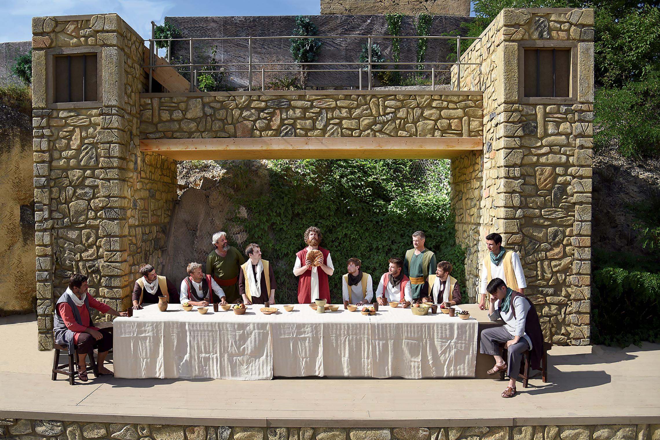 Abendmahl Passionsspiele Sankt Margarethen